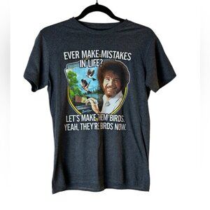 Bob Ross graphic Tee S
